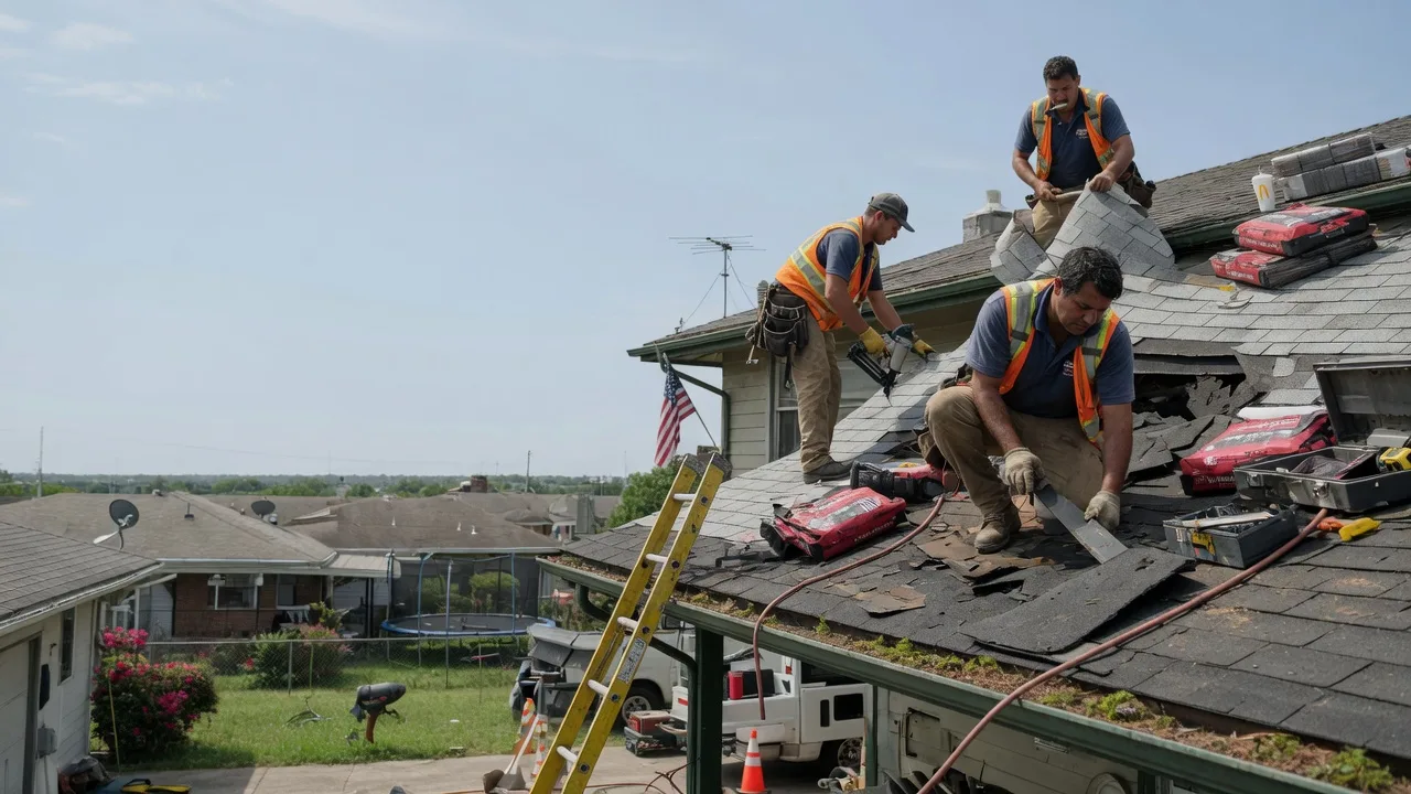 Roof Repair in Frisco, TX near me